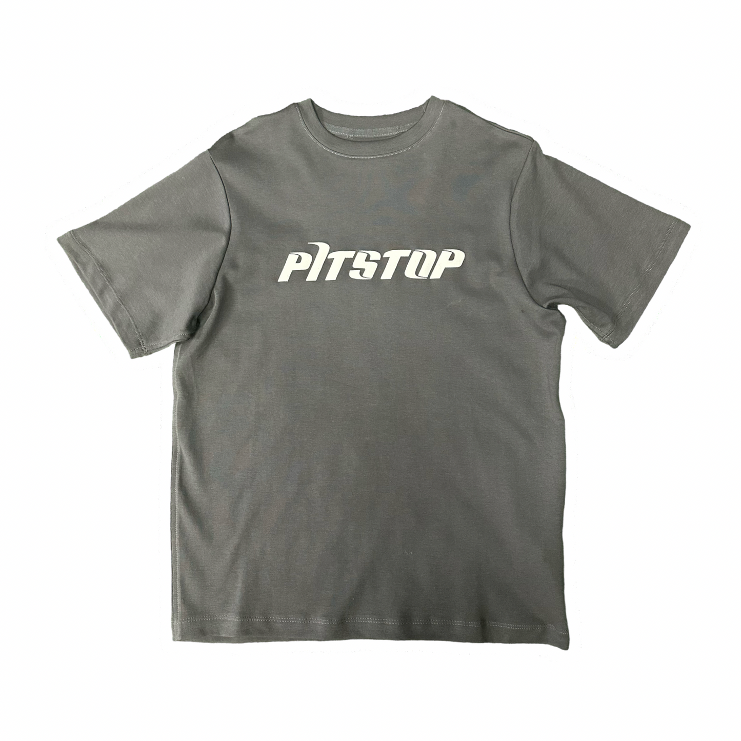 CHARCOAL SUPIMA COTTON TEE