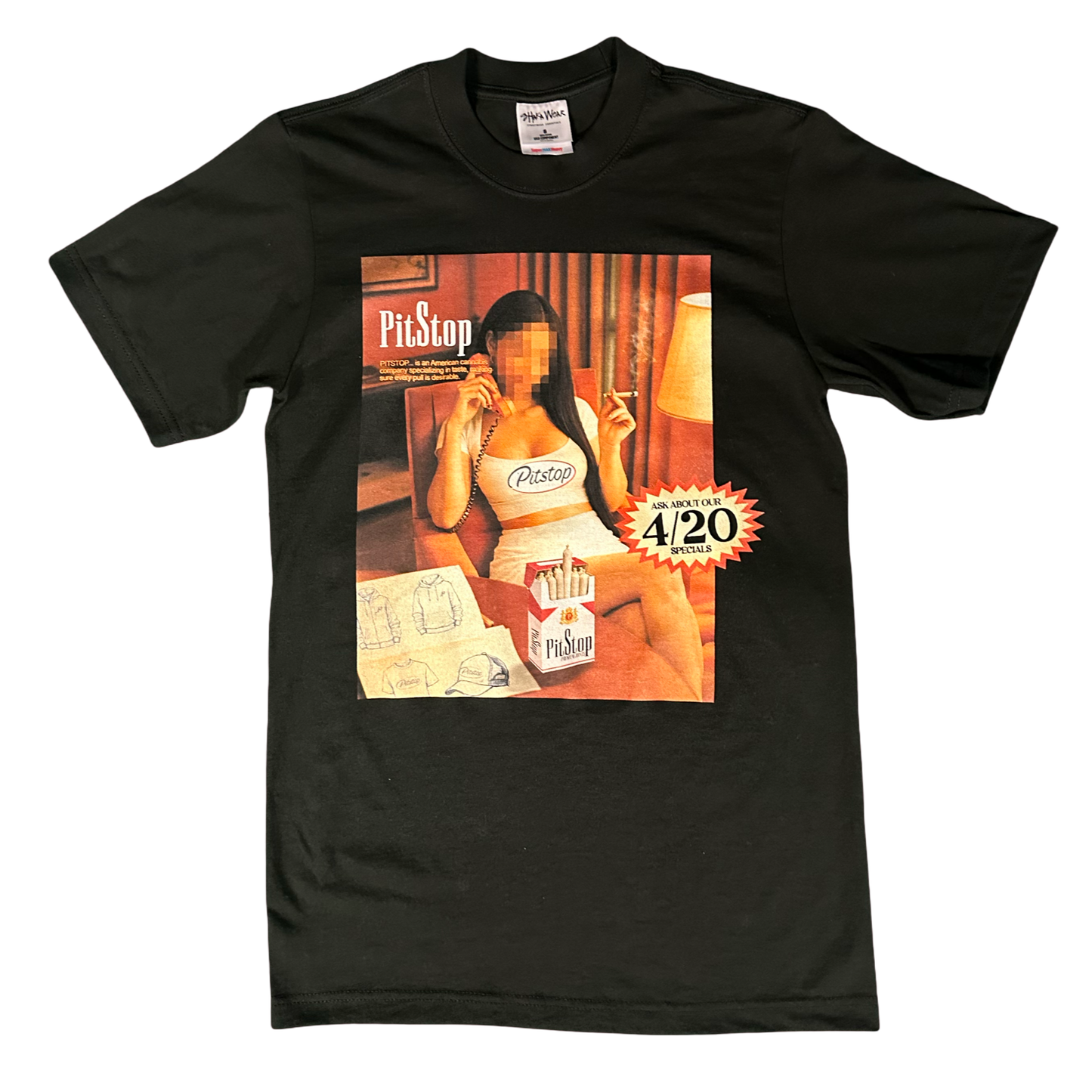 PITSTOP AD TEE