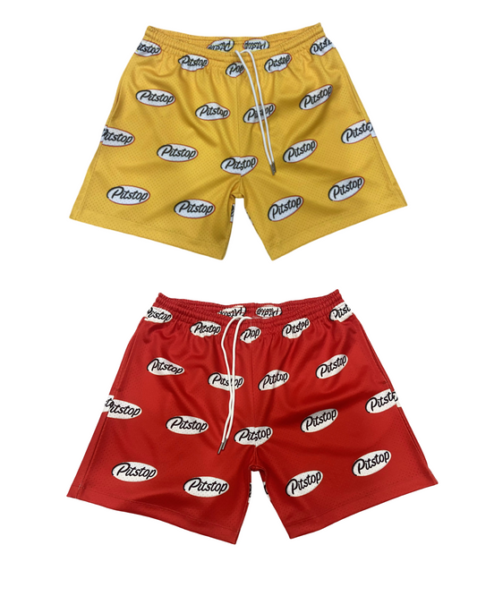 ALL OVER OVAL SHORTS