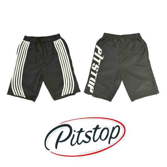 PITSTOP RACER STRIPE SHORTS