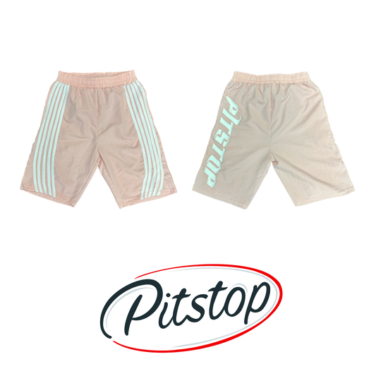 PITSTOP RACER STRIPE SHORTS (P)