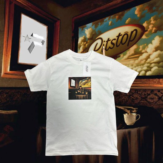 WHITE TAKE CARE TEE