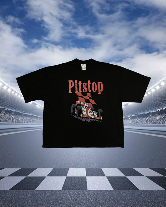 RACE CAR DROP SHOULDER BOXY TEE